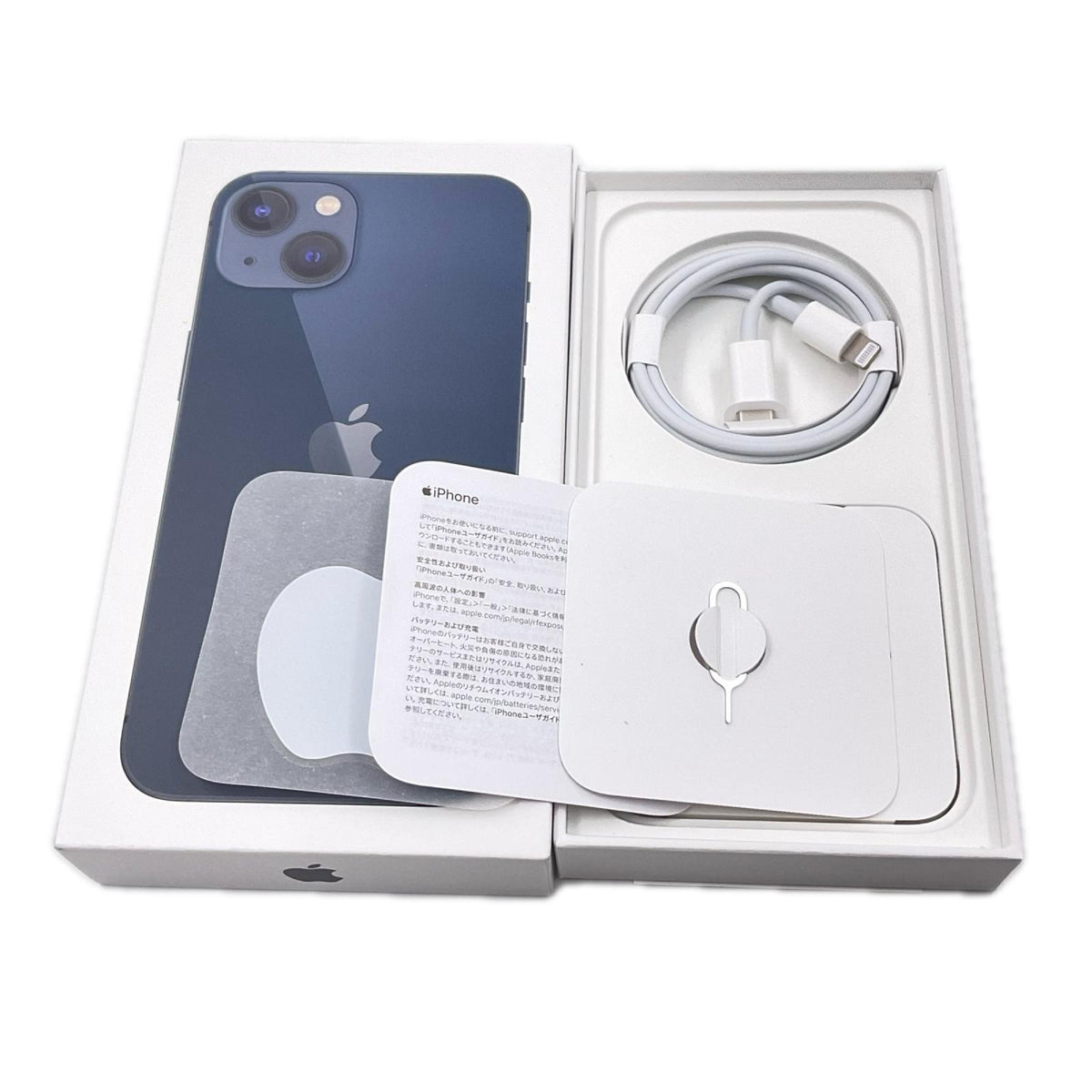 【最速発送】Apple iPhone iPhone 13 128GB ミッドナイト SIMフリー 白ロム【難有】 68%