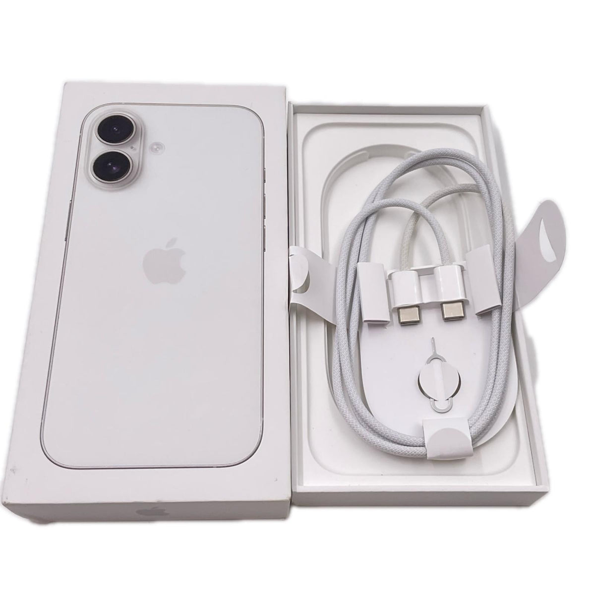 【全額返金保証】【最速発送】Apple iPhone iPhone 16 128GB ホワイト 楽天モバイル 白ロム 美品 動作確認済 93%