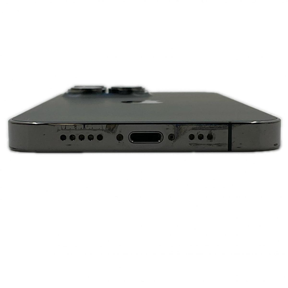 【全額返金保証】【最速発送】Apple iPhone iPhone 13 Pro 128GB グラファイト au 白ロム 動作確認済 77%