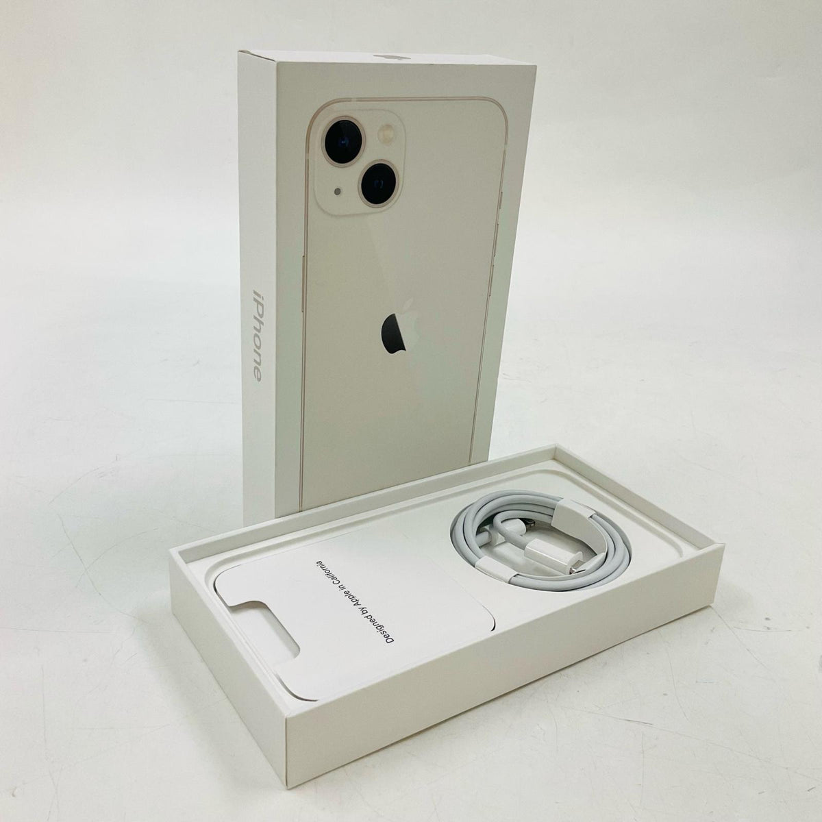 【全額返金保証】【最速発送】Apple iPhone iPhone 13 128GB スターライト SIMフリー 白ロム 動作確認済 81%