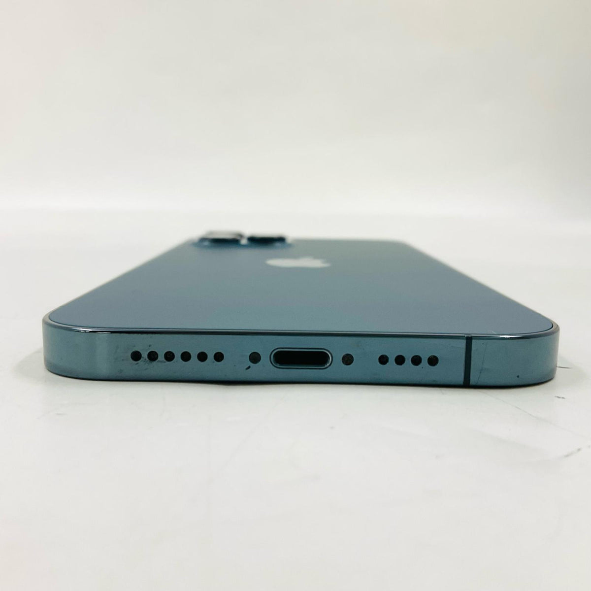 【最速発送】Apple iPhone iPhone 12 Pro Max 256GB パシフィックブルー Softbank SIMフリー 白ロム【難有】 78%