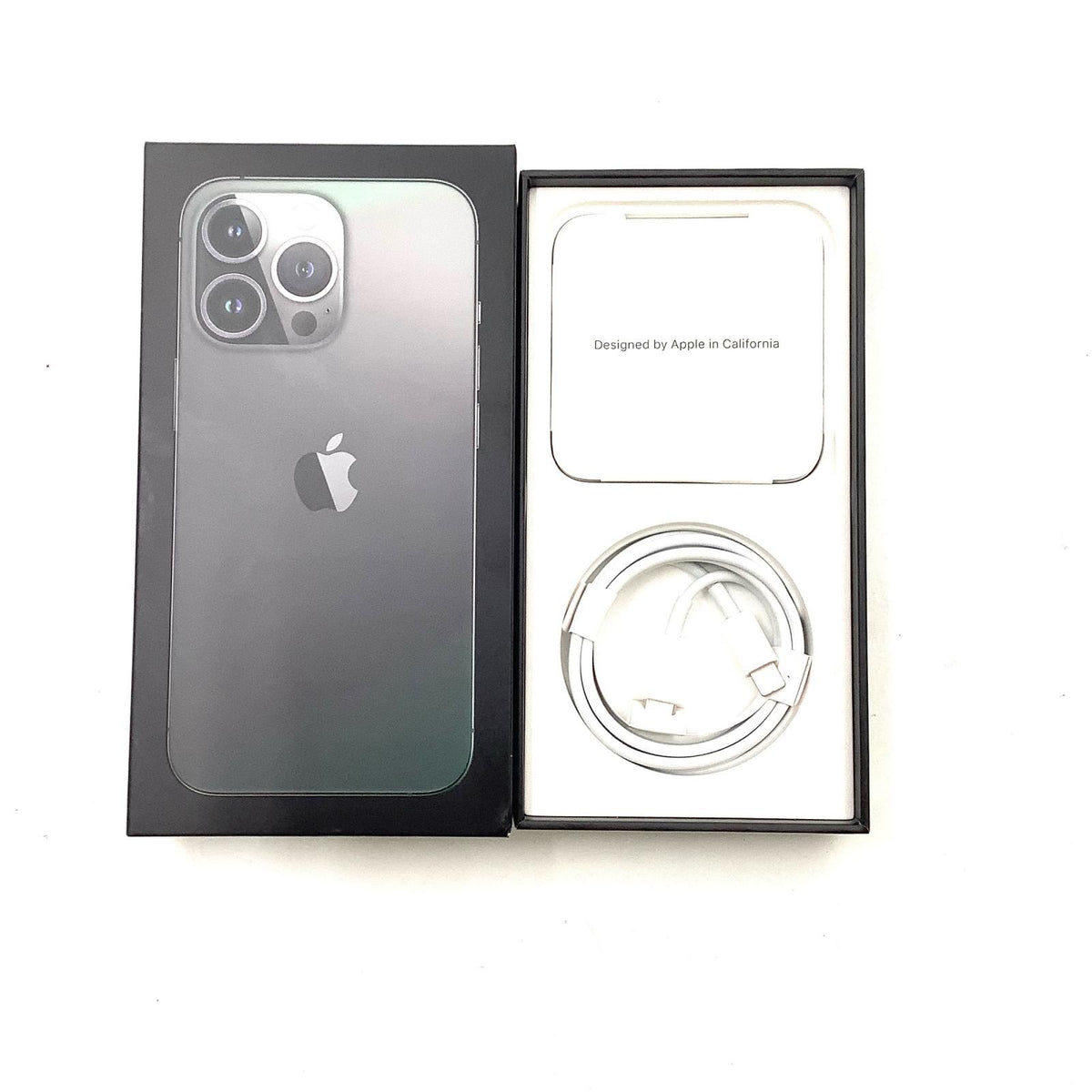 【最速発送】Apple iPhone iPhone 13 Pro 256GB グラファイト SIMフリー 白ロム【難有】 73%