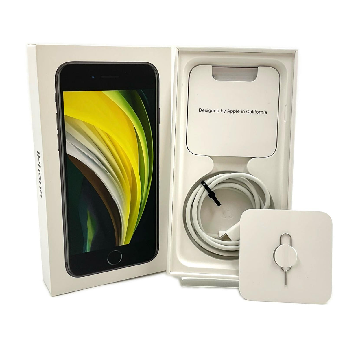 【全額返金保証】【最速発送】Apple iPhone iPhone SE (2nd generation) 128GB ブラック SIMフリー 白ロム 動作確認済 76%