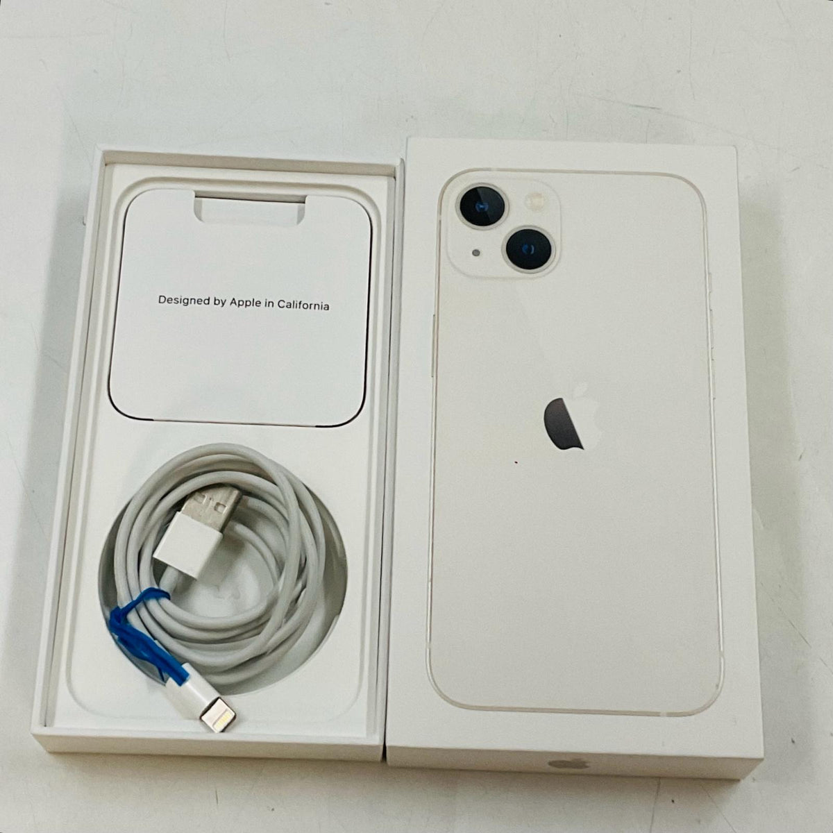 【全額返金保証】【最速発送】Apple iPhone iPhone 13 128GB スターライト 楽天モバイル SIMフリー 白ロム 動作確認済 75%
