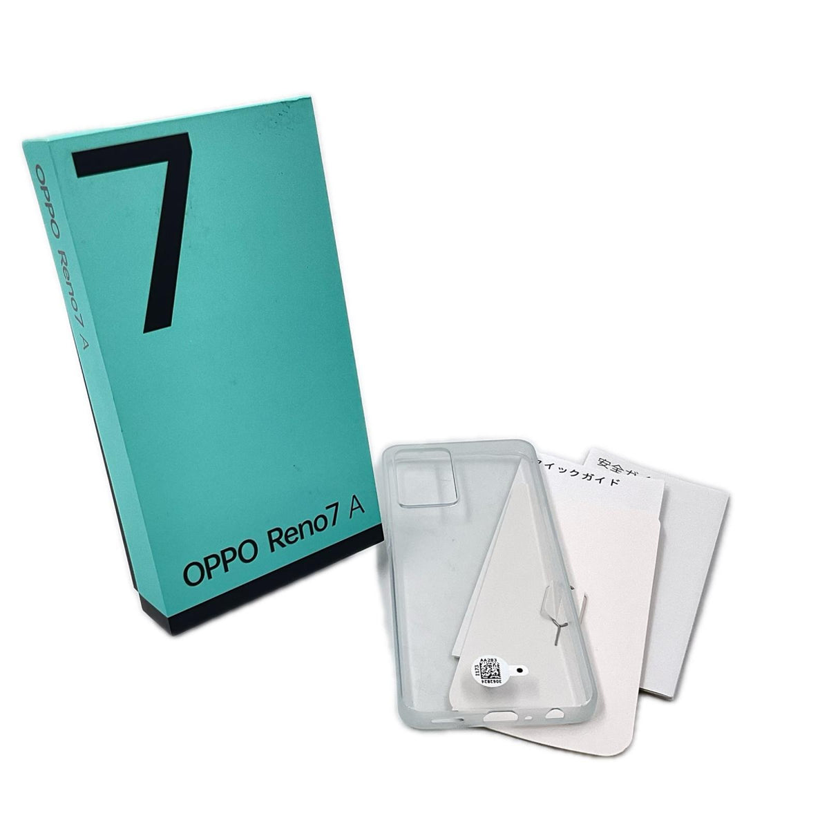 【最速発送】OPPO Reno 7 A 128GB スターリーブラック 楽天モバイル SIMフリー CPH2353 白ロム【難有】