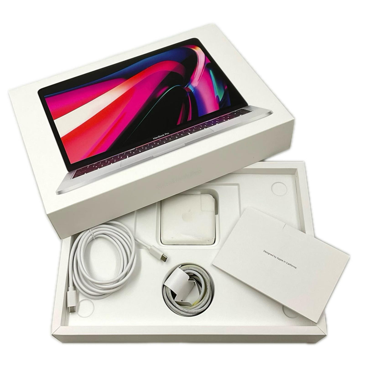 【全額返金保証】【最速発送】Apple MacBook Pro 13インチ 2022 Apple M2 8GB 256GB シルバー 100% 美品 動作確認済