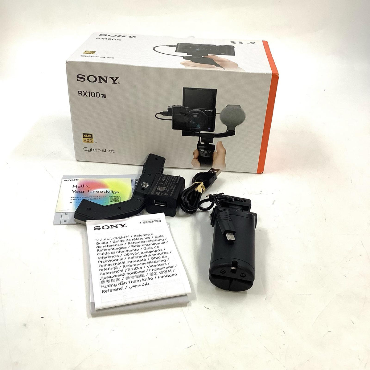 【全額返金保証】【最速発送】Sony コンパクトデジタルカメラ サイバーショット DSC-RX100M7G シューティンググリップキット 美品 動作確認済