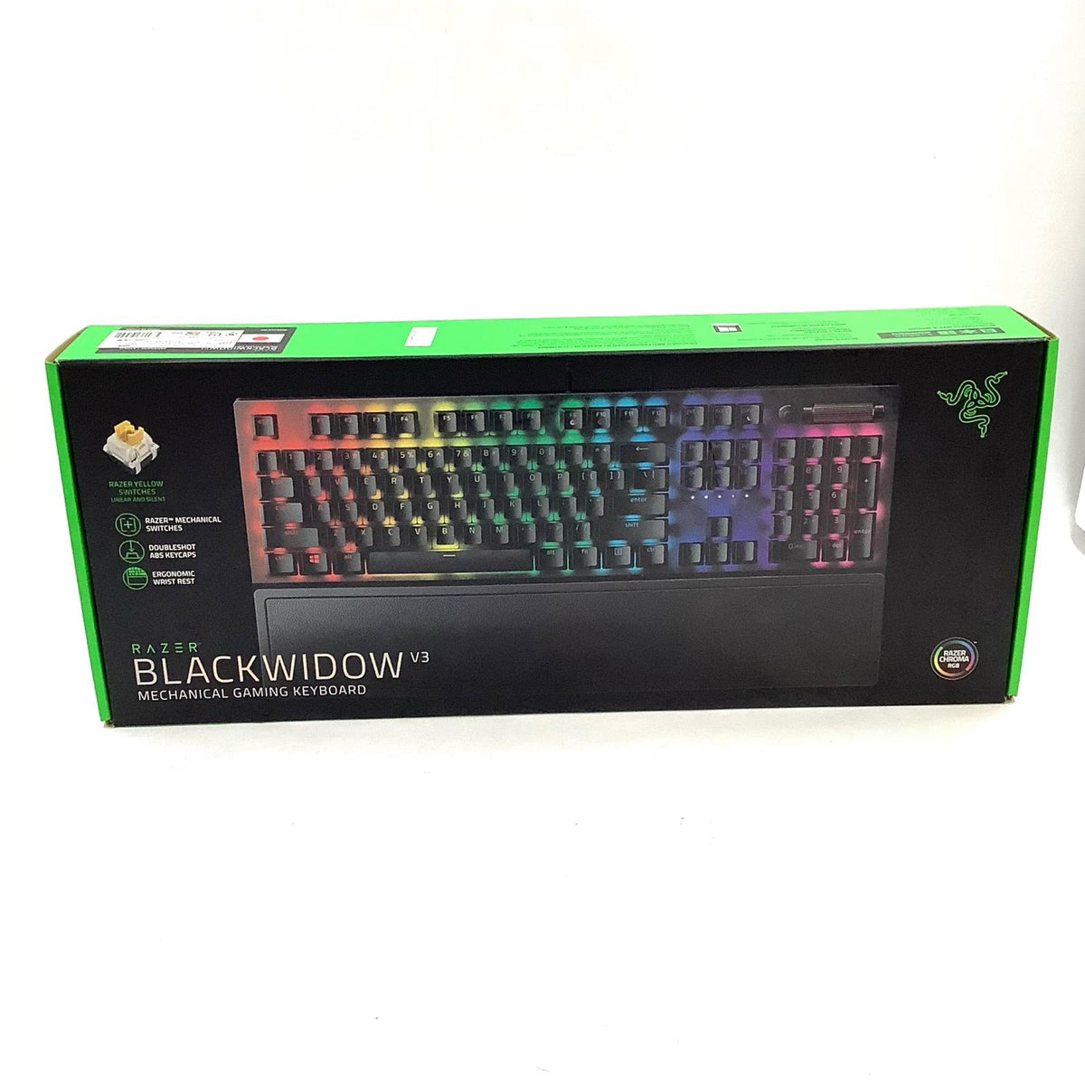 【全額返金保証】【最速発送】Razer BlackWidow V3 ゲーミングキーボート RZ03-03542300-R3J1 動作確認済