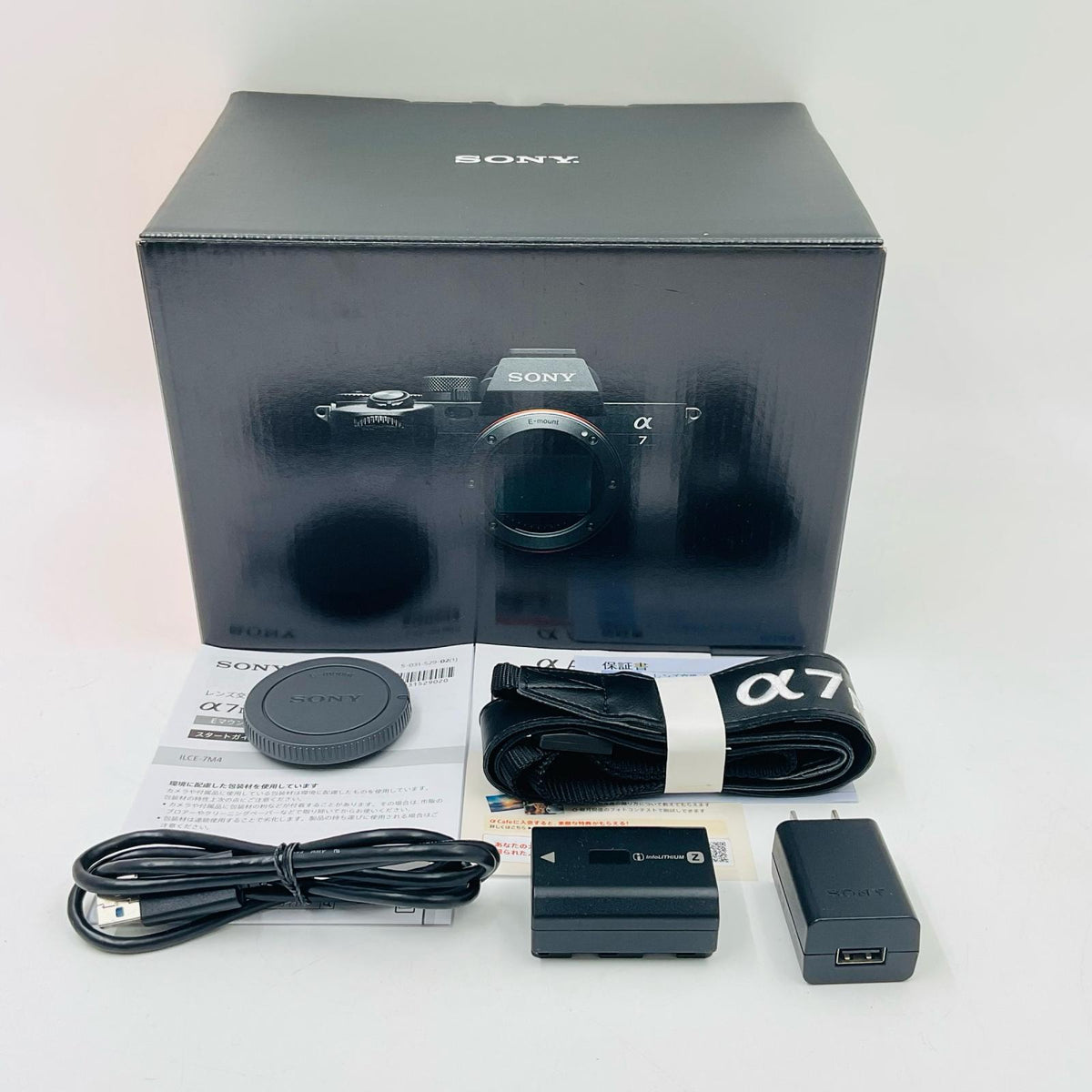 【全額返金保証】【最速発送】Sony デジタル一眼 α7 IV ILCE-7M4 ボディ ブラック 美品 動作確認済