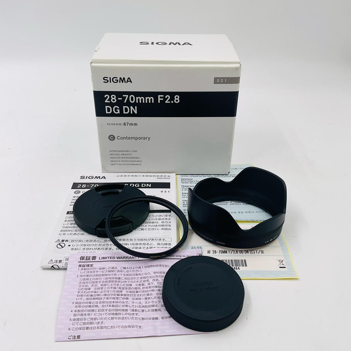 【全額返金保証】【最速発送】SIGMA 28-70mm F2.8 DG DN 超美品 動作確認済