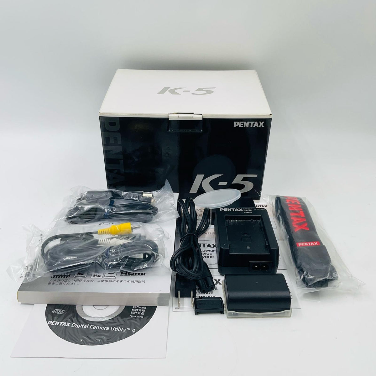 【全額返金保証】【最速発送】PENTAX デジタル一眼 PENTAX K-5 ボディ ブラック 動作確認済