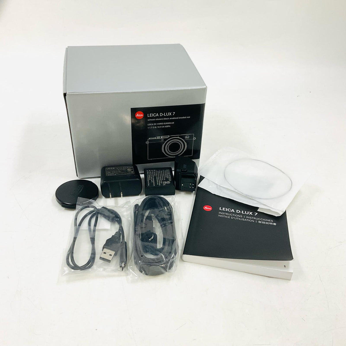 【最速発送】Leica コンパクトデジタルカメラ D-LUX 7 ブラック【難有】
