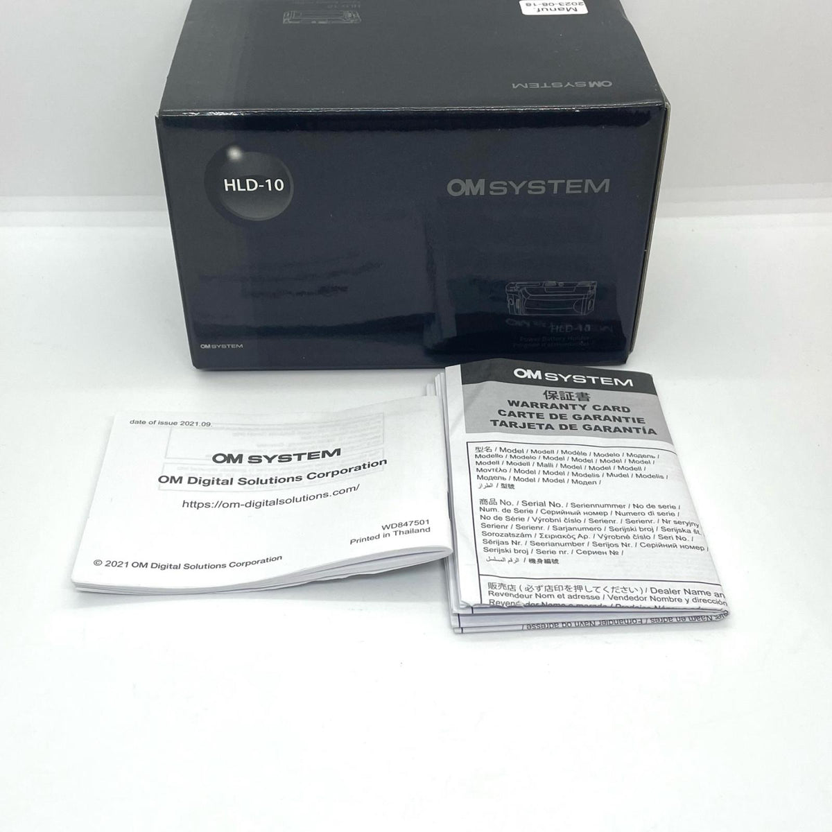 【全額返金保証】【最速発送】OM SYSTEM HLD-10 バッテリーグリップ 動作確認済