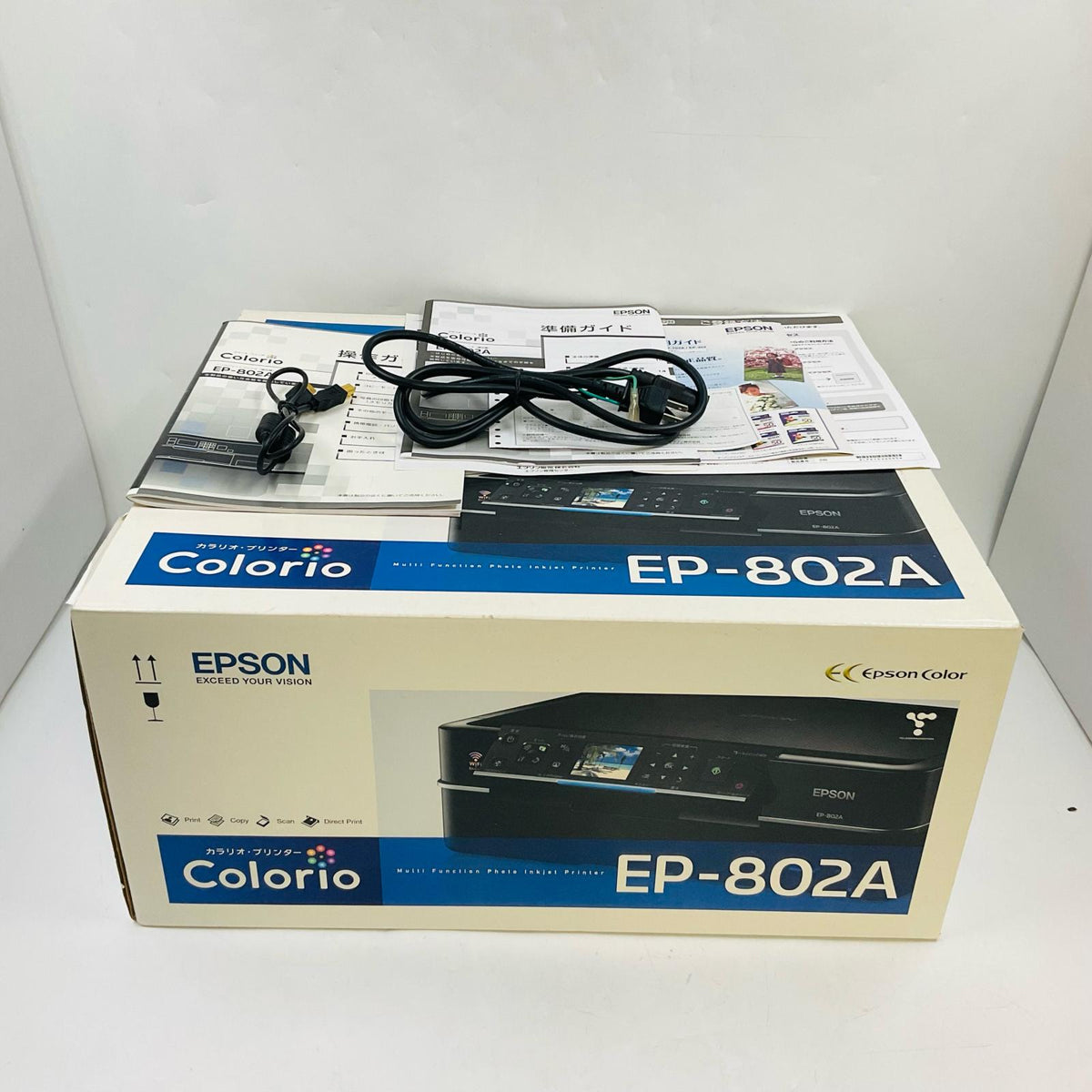 【全額返金保証】【最速発送】EPSON EP-802A 美品 動作確認済