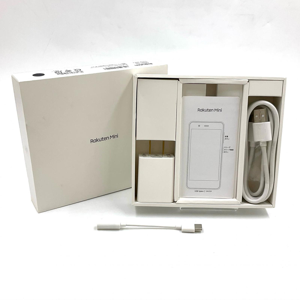 【全額返金保証】【最速発送】楽天モバイル Rakuten Mini 32GB ブラック C330 白ロム 美品 動作確認済