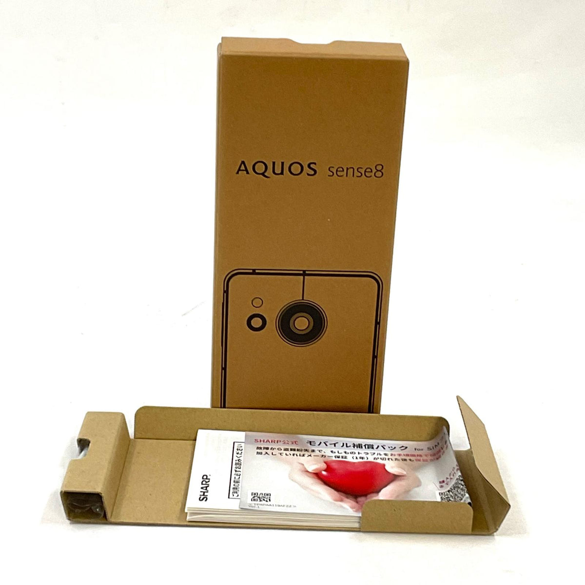 【全額返金保証】【最速発送】SHARP AQUOS sense8 128GB コバルトブラック mineo SIMフリー SH-M26 白ロム 動作確認済