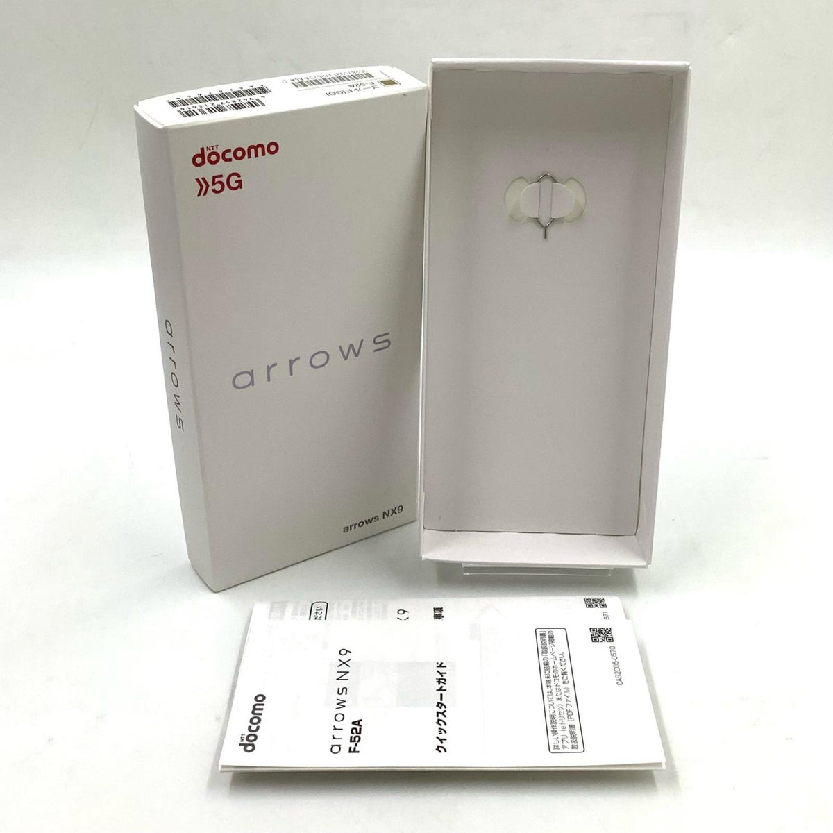 【全額返金保証】【最速発送】FNCT arrows NX9 128GB ゴールド docomo SIMフリー F-52A 白ロム 動作確認済