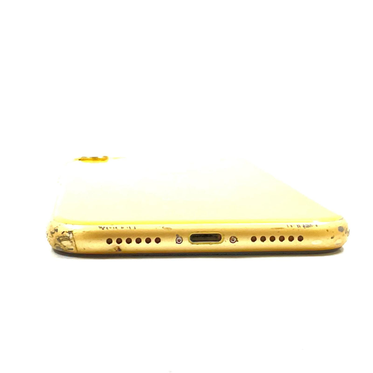 【最速発送】Apple iPhone iPhone XR 128GB イエロー docomo SIMフリー 白ロム【難有】 81%
