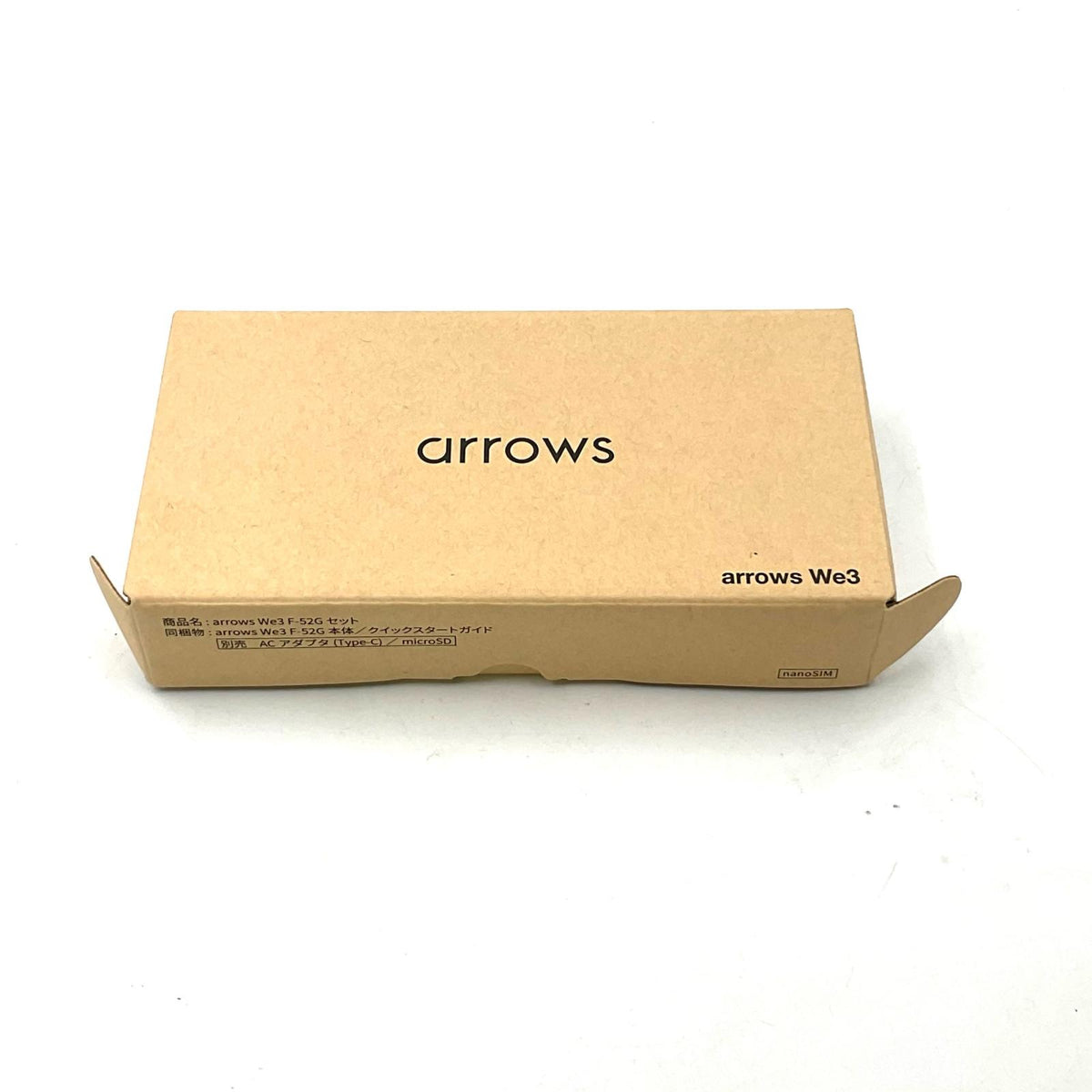 【全額返金保証】【最速発送】富士通 arrows We3 64GB ブラック docomo SIMフリー F-52G 白ロム 新品未開封 即納OK