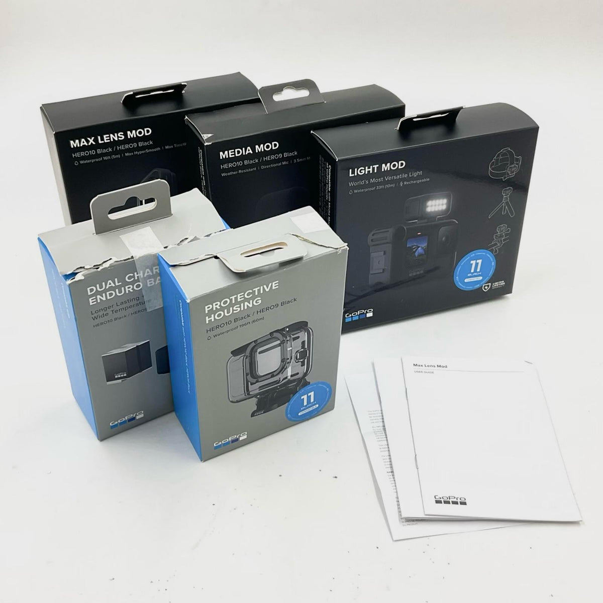 【全額返金保証】【最速発送】GoPro HERO11 BLACK CHDHX-111-FW アクセサリーセット 美品 動作確認済
