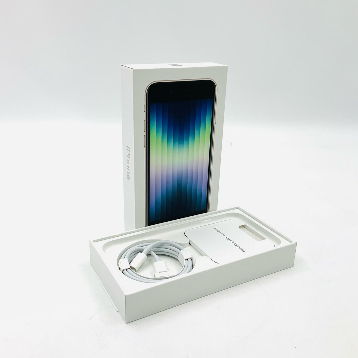 【全額返金保証】【最速発送】Apple iPhone iPhone SE(第3世代) 256GB スターライト SIMフリー 白ロム 美品 動作確認済 88%