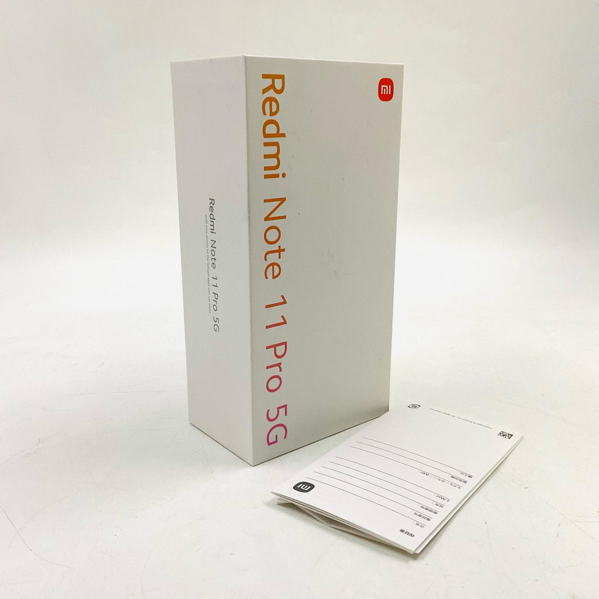 【最速発送】Xiaomi Redmi Note 11 Pro 5G 128GB ポーラーホワイト 楽天モバイル 2201116SR 白ロム【難有】