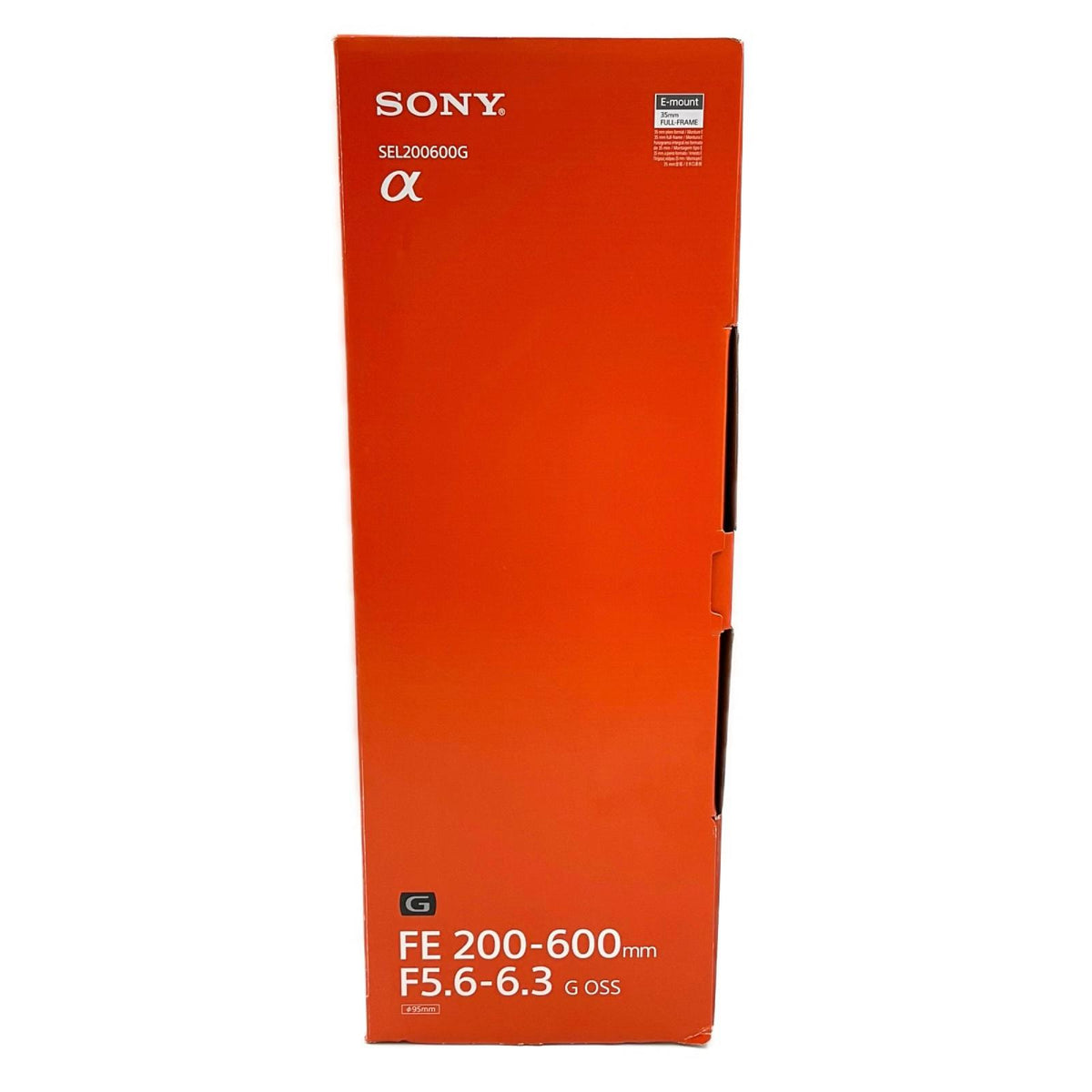 【全額返金保証】【最速発送】Sony FE 200-600mm F5.6-6.3 G OSS SEL200600G 美品 動作確認済