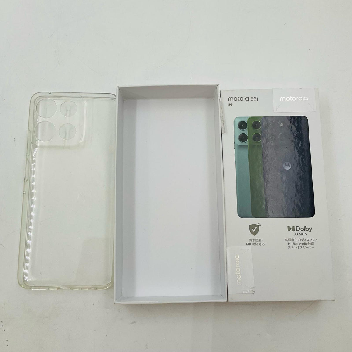 【全額返金保証】【最速発送】Motorola moto g 66j 5G 128GB ブラックオイスター SIMフリー XT2529-3 白ロム 美品 動作確認済
