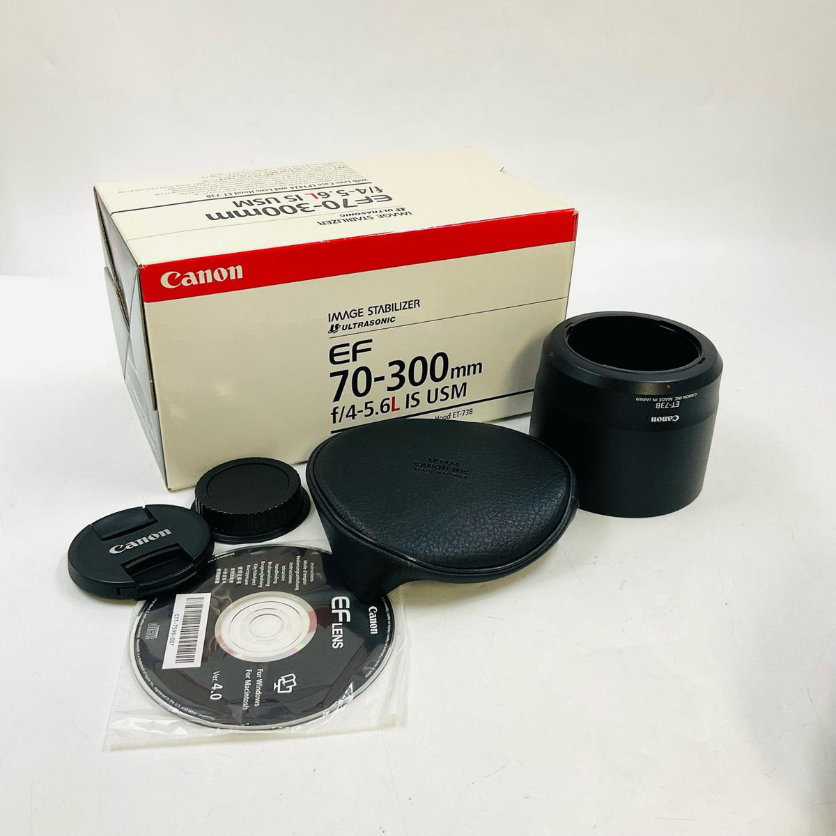 【全額返金保証】【最速発送】Canon EF70-300mm F4-5.6L IS USM 美品 動作確認済