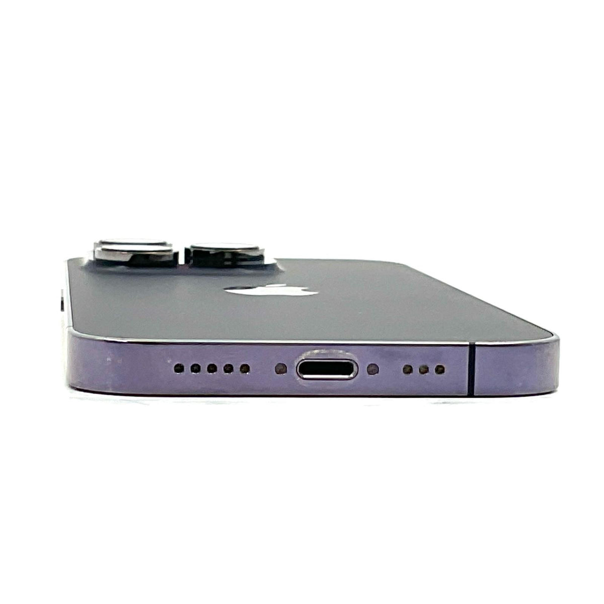 【全額返金保証】【最速発送】Apple iPhone iPhone 14 Pro 128GB ディープパープル docomo SIMフリー 白ロム 動作確認済 79%