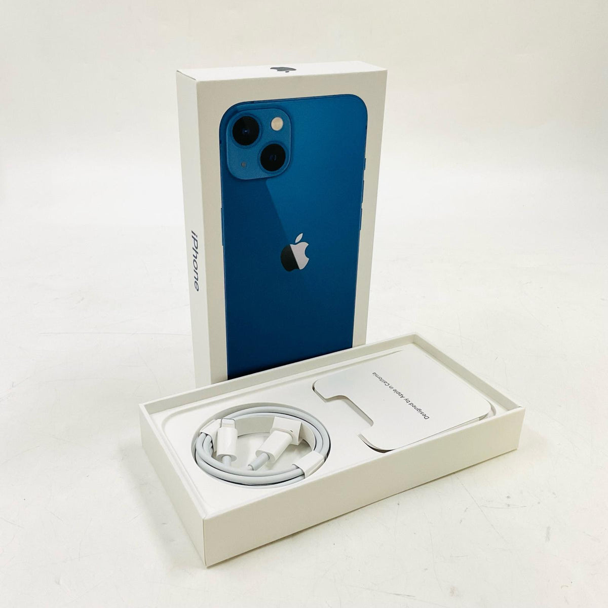 【全額返金保証】【最速発送】Apple iPhone iPhone 13 128GB ブルー au SIMフリー 白ロム 動作確認済 87%