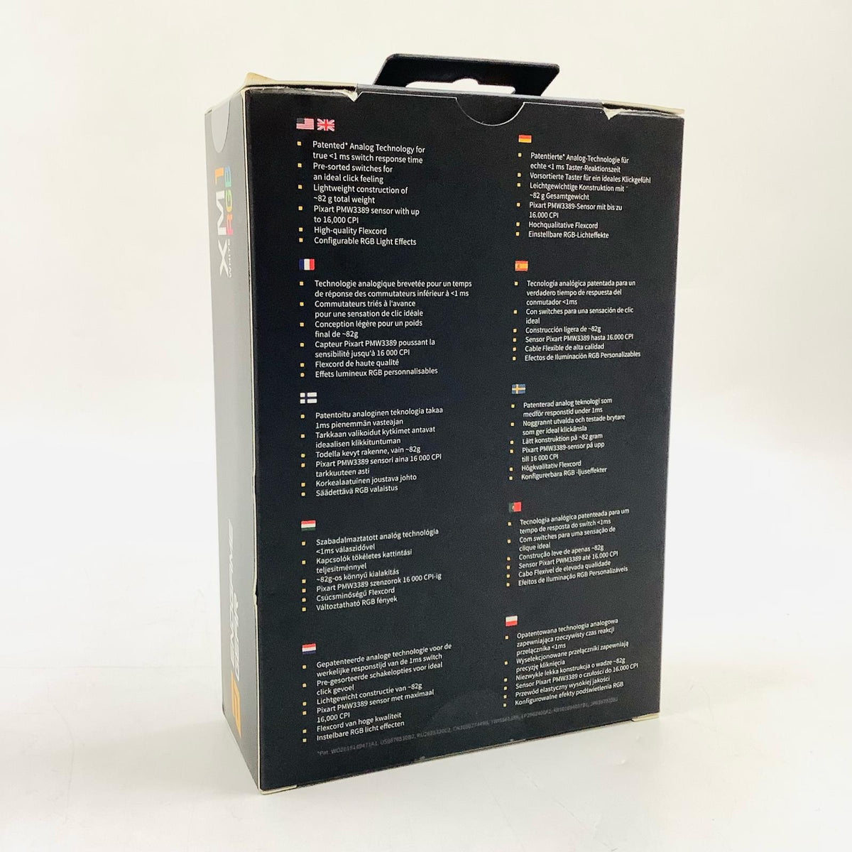 【全額返金保証】【最速発送】Endgame Gear XM1 WHITE RGB 新品未開封 即納OK