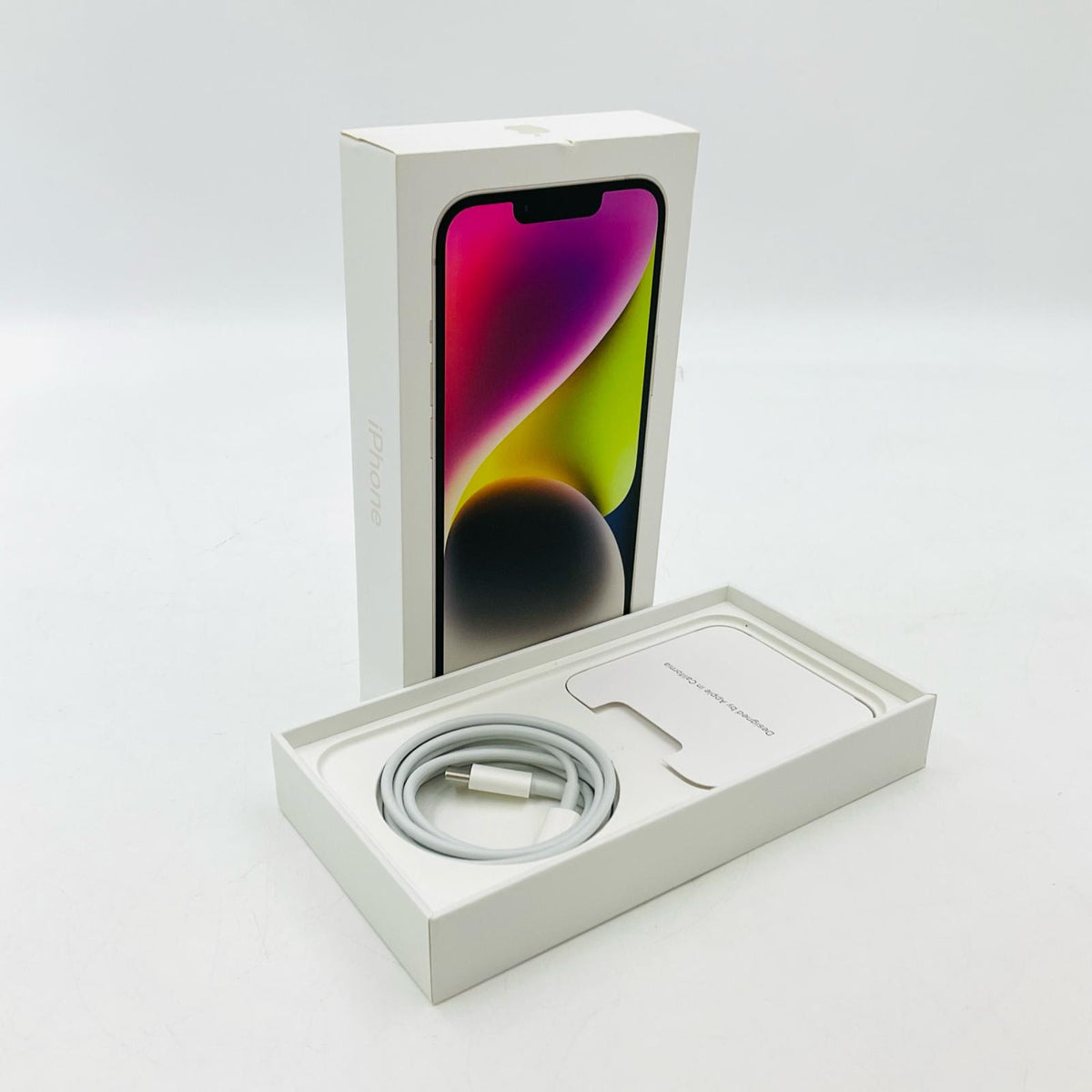 【全額返金保証】【最速発送】Apple iPhone iPhone 14 256GB スターライト SIMフリー 白ロム 動作確認済 79%