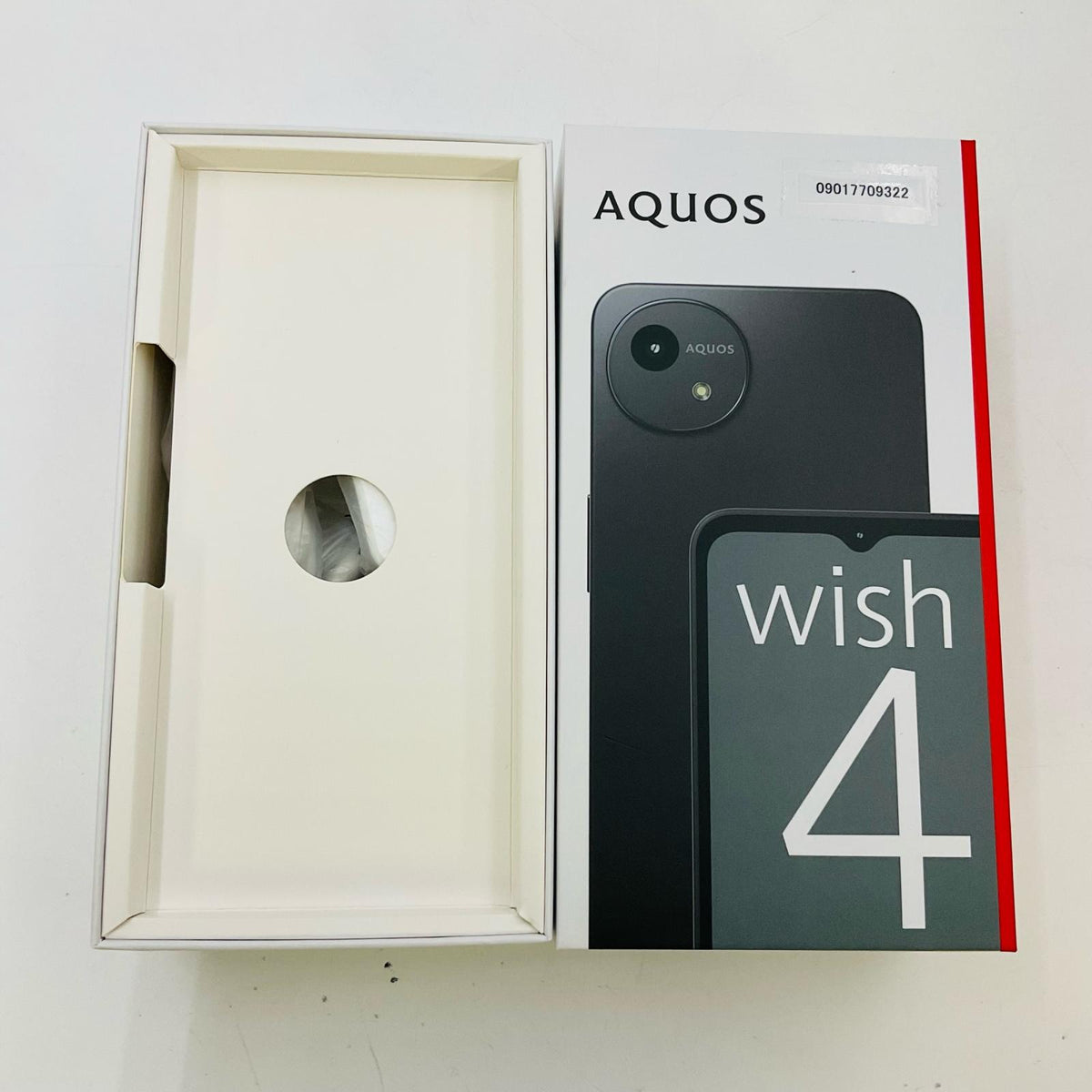 【全額返金保証】【最速発送】SHARP AQUOS AQUOS wish4 64GB ブラック Softbank SIMフリー A403SH 白ロム 美品 動作確認済