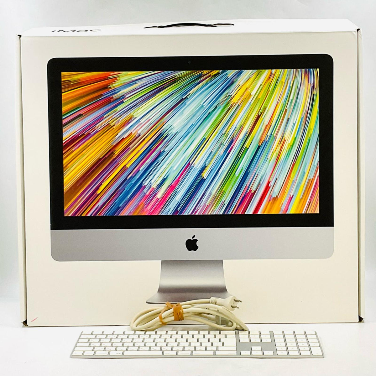 【最速発送】Apple iMac 21.5インチ クアッドコア intel core i7 16GB フュージョンドライブ 1TB シルバー【難有】