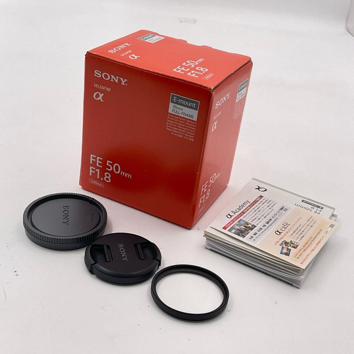 【全額返金保証】【最速発送】Sony FE 50mm F1.8 SEL50F18F 美品 動作確認済