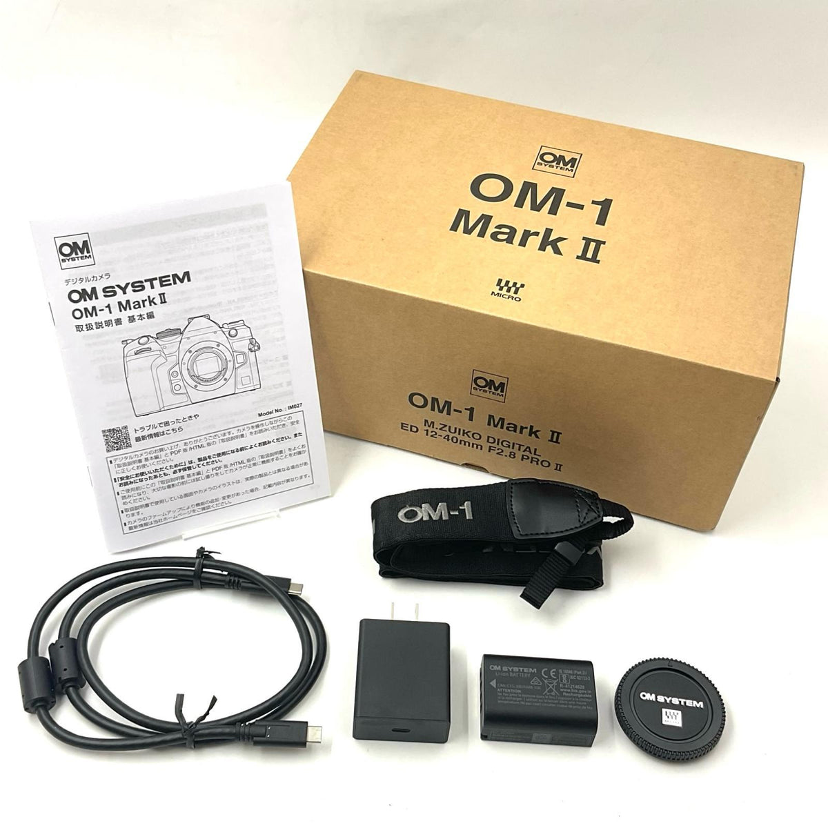 【全額返金保証】【最速発送】OM SYSTEM デジタル一眼 OM SYSTEM OM-1 Mark II ボディ ブラック 美品 動作確認済