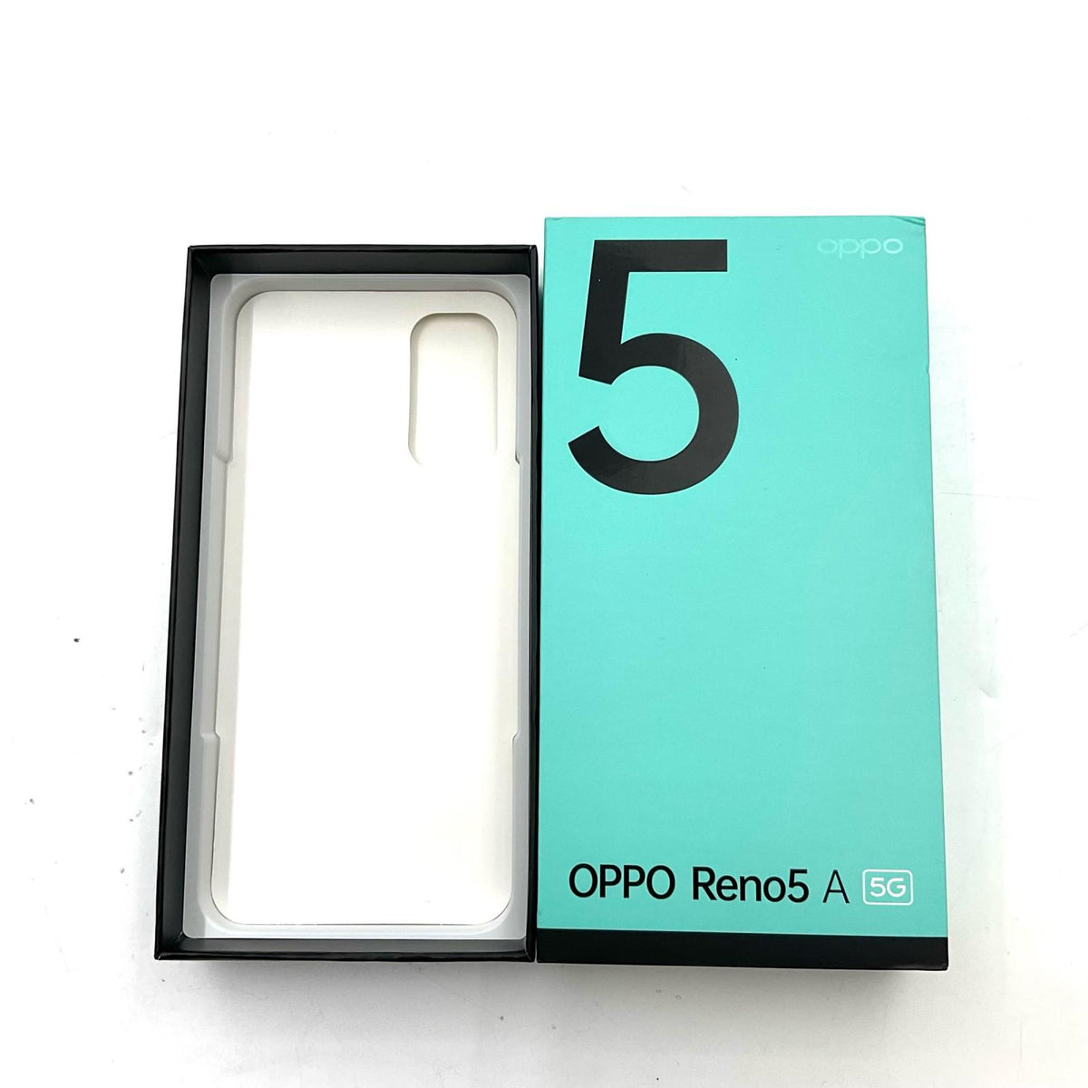 【最速発送】OPPO Reno 5A 128GB シルバーブラック SIMフリー CPH2199 白ロム【難有】