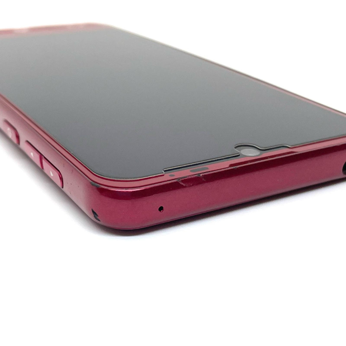 【全額返金保証】【最速発送】SHARP シンプルスマホ 6 64GB ルビーレッド Softbank A201SH 動作確認済
