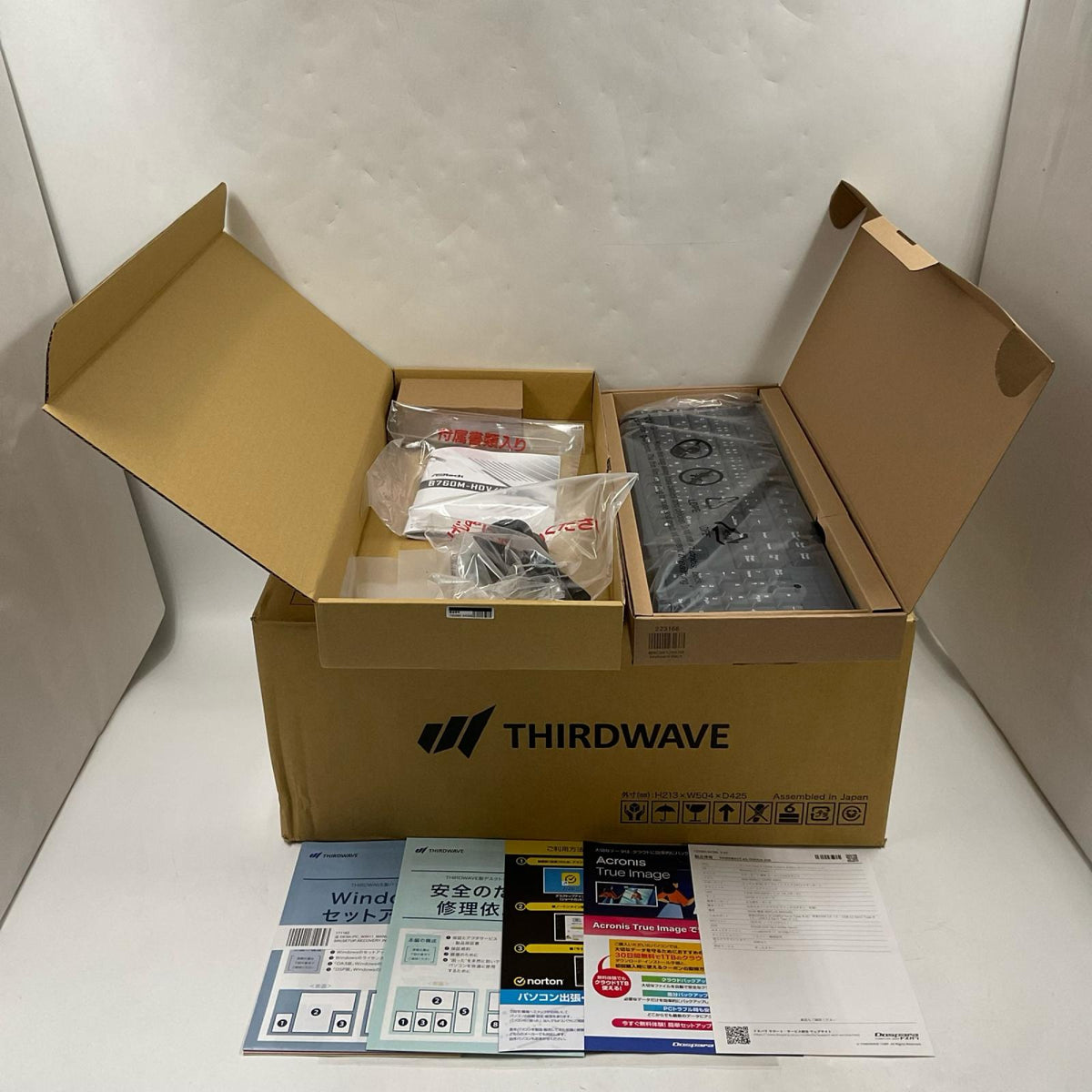 【全額返金保証】【最速発送】ドスパラ AS-C5AIGA-03B i5-12400 8GB SSD 512GB 新品未開封 即納OK