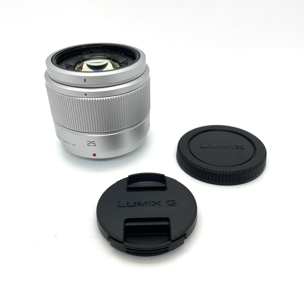 【全額返金保証】【最速発送】Panasonic LUMIX G 25mm/F1.7 ASPH. H-H025 美品 動作確認済