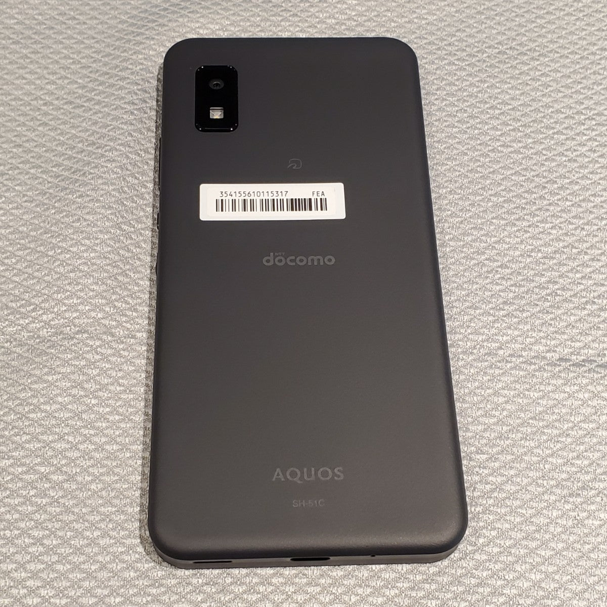 【全額返金保証】【最速発送】SHARP AQUOS Wish2 64GB Black docomo SH-51C 白ロム 動作確認済