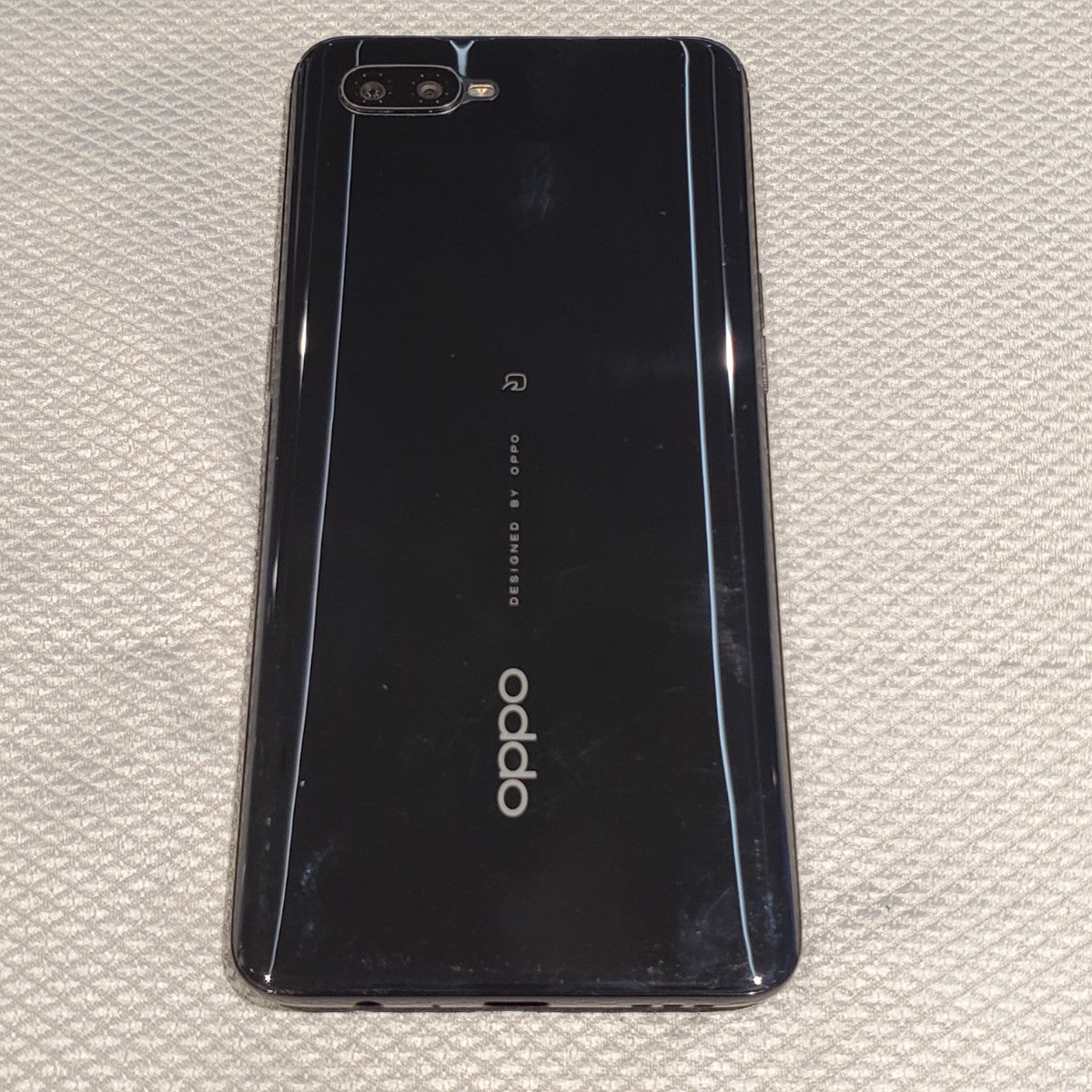【最速発送】OPPO Reno A 128GB Black 楽天モバイル SIMフリー 白ロム【難有】