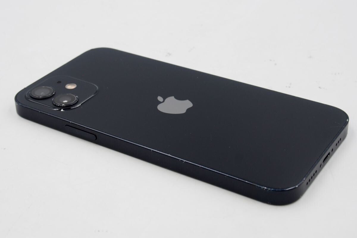 【全額返金保証】【最速発送】Apple iPhone iPhone 12 128GB ブラック docomo 白ロム 動作確認済 86%