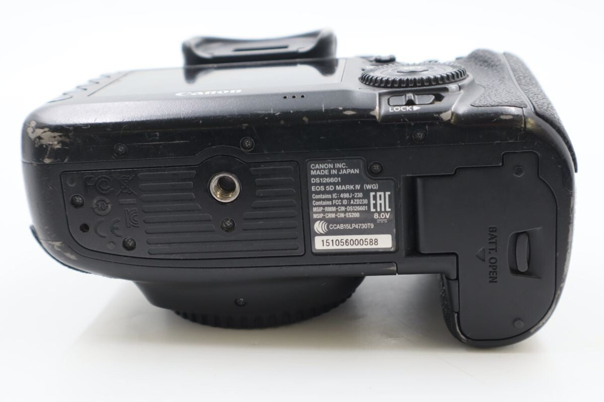 【最速発送】Canon デジタル一眼 EOS 5D Mark IV ボディ ブラック【難有】