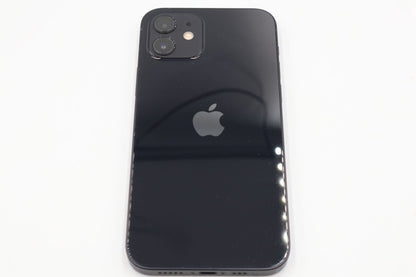 【全額返金保証】【最速発送】Apple iPhone iPhone 12 64GB ブラック Softbank 白ロム 動作確認済 86%