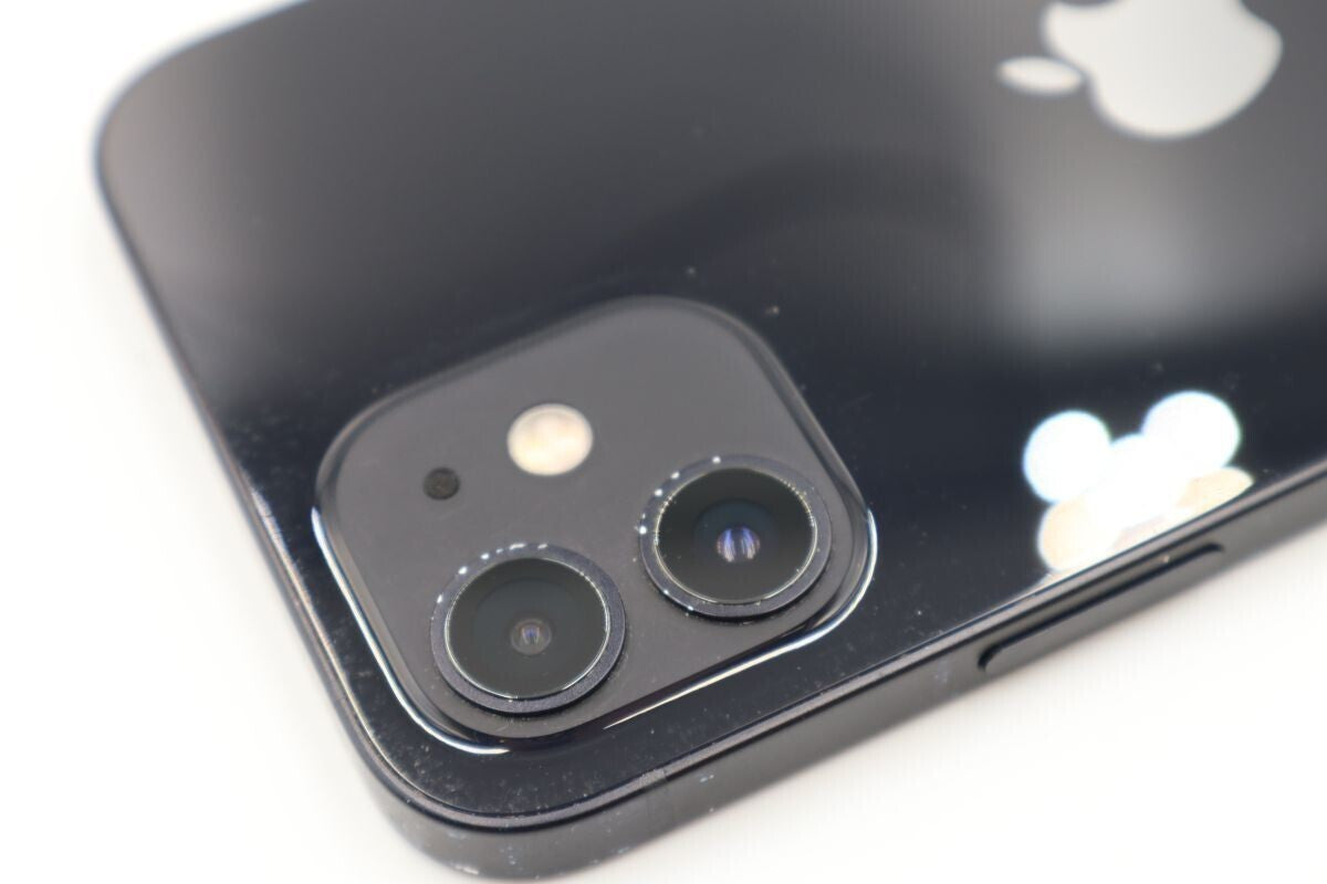 【全額返金保証】【最速発送】Apple iPhone iPhone 12 64GB ブラック Softbank 白ロム 動作確認済 86%