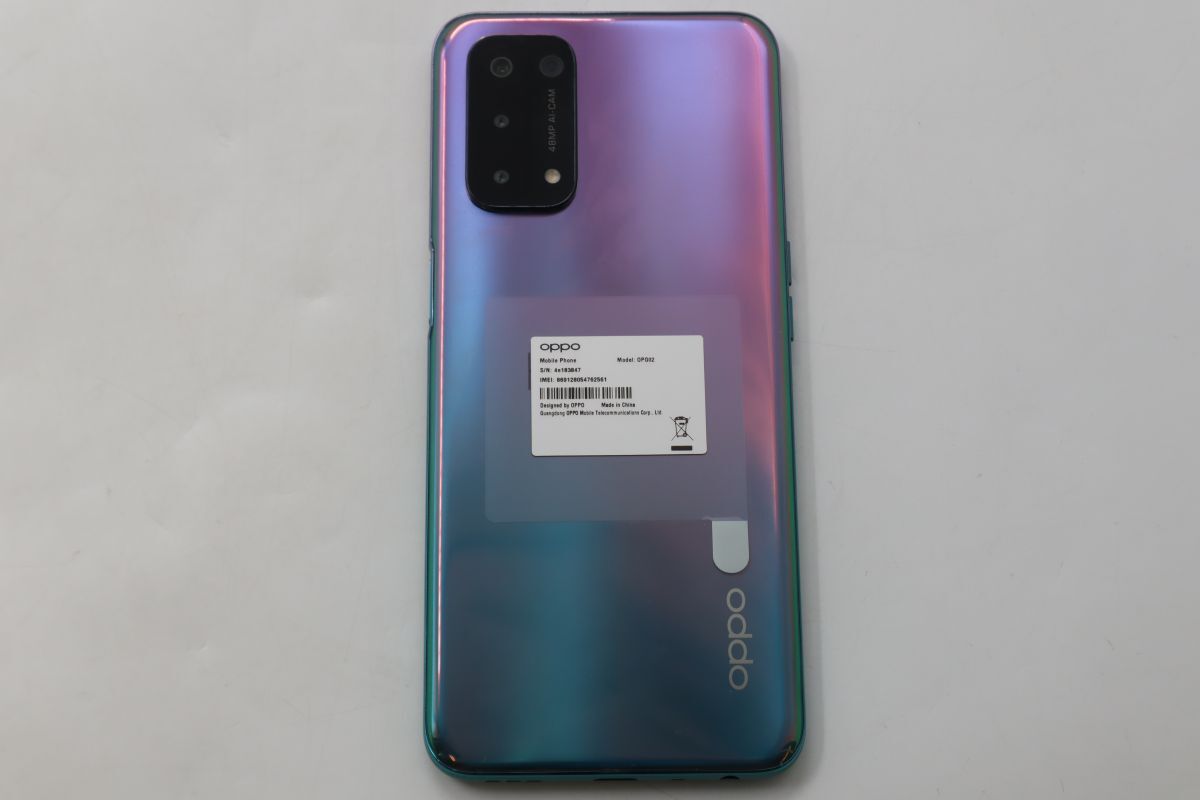 【全額返金保証】【最速発送】OPPO A 54 5G 64GB ファンタスティックパープル au 白ロム 超美品 動作確認済