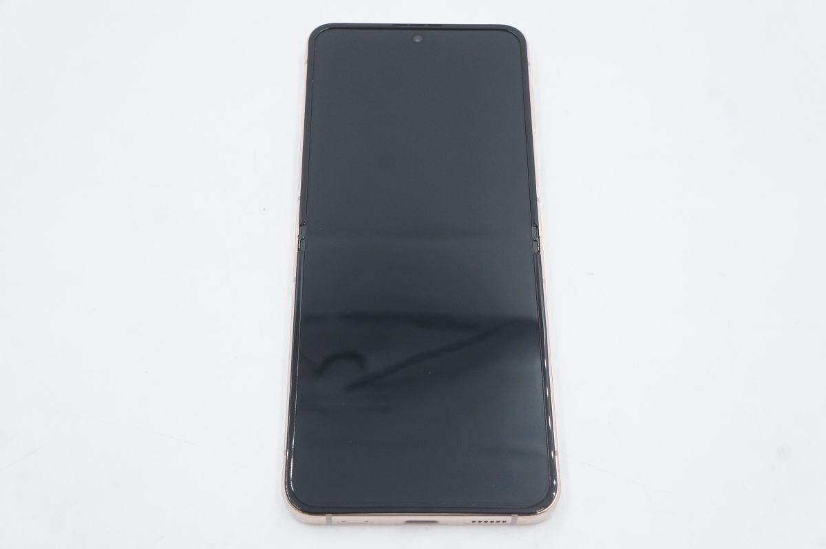 【全額返金保証】【最速発送】SAMSUNG Galaxy Z Flip4 128GB ピンクゴールド au SCG17 白ロム 新品未開封 即納OK
