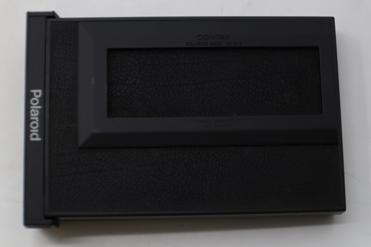 【全額返金保証】【最速発送】CONTAX POLAROID BACK ポラロイドホルダー MFB-2 動作確認済
